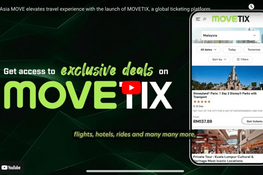 Air Asia partner with Coras to introduce MOVETIX A brand new ticketing platform!